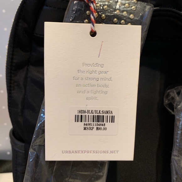 Urban Expressions Vegan Samba Backpack - Picture 3 of 4